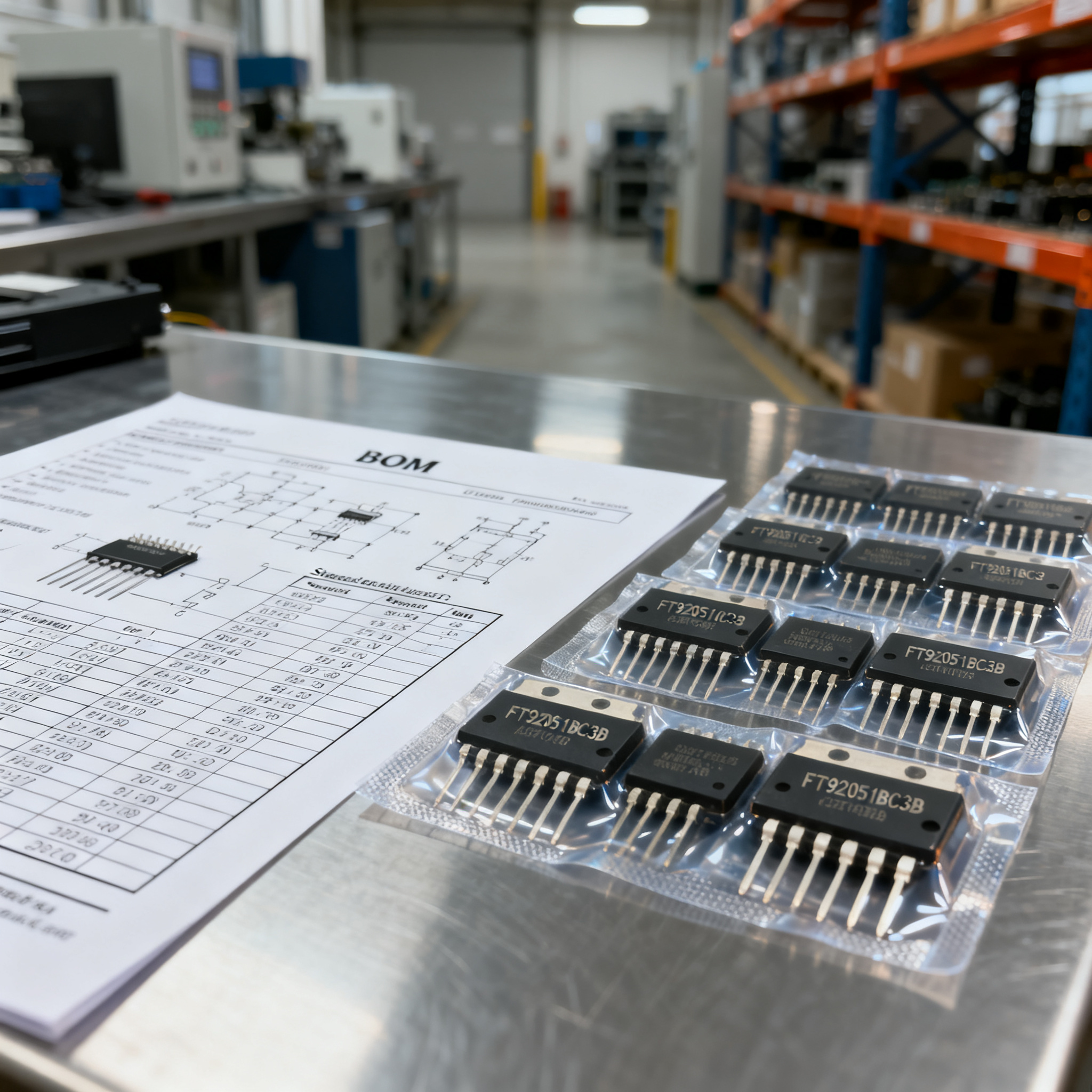 FT92051BC3-BB Procurement Guide: Pinout and Spec Checks for RFQ